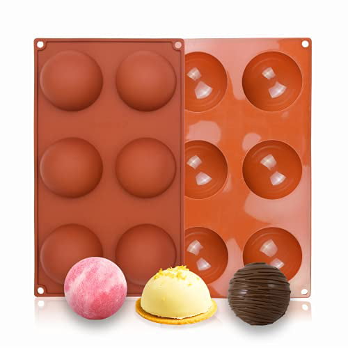 2"/2.5"/3" Silicone Mold Chocolate Bombs Cake Jelly Pudding Mousse $4.99 flat sh 